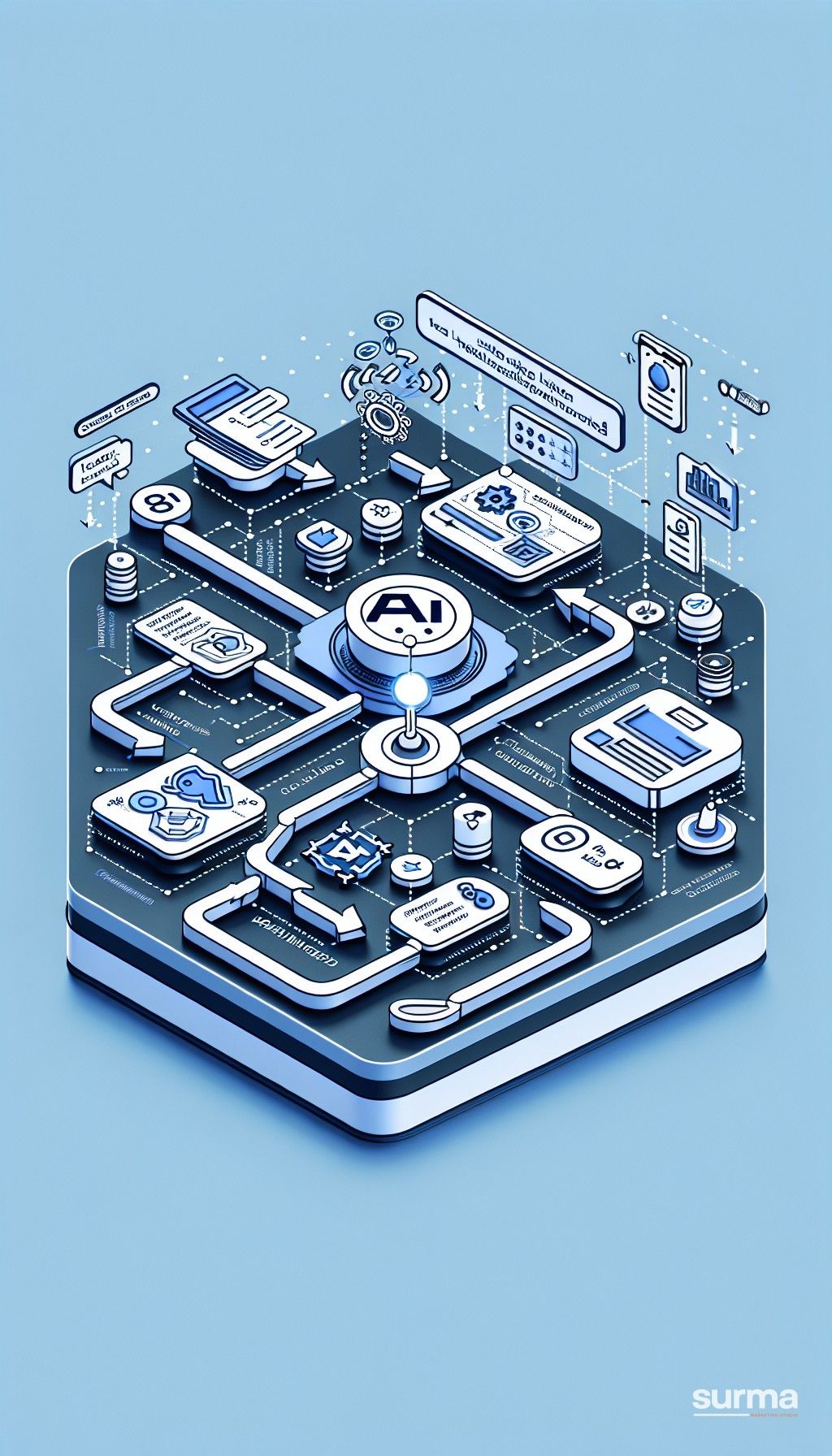 Infografika: Rewolucja SEO 2025: Jak AI Przekształca Strategie Pozycjonowania?